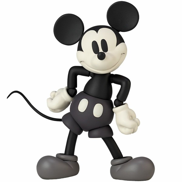 Mickey Mouse (1936, Monotone Color), Disney, Kaiyodo, Action/Dolls, 4537807131133